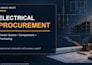 compare electrical supplier quotes and facilitate material purchasing